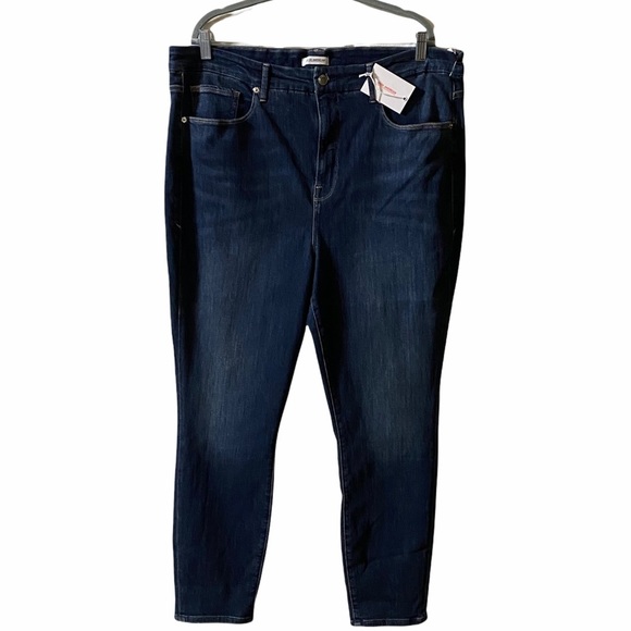 Good American Good Legs Crop Super Stretch Jeans - Picture 7 of 16